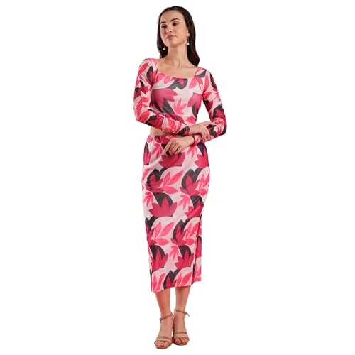 Globus Women Co-ord Set (GS567184_Multi_M)