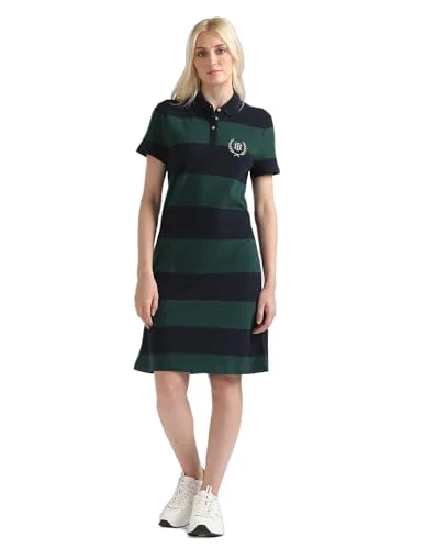 Tommy Helfiger Women Green Color Dress (S)