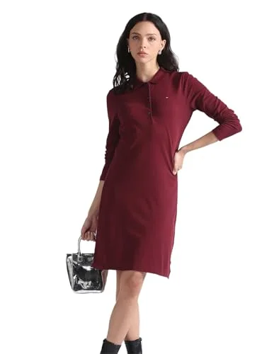 Tommy Helfiger Women Red Color Dress (L)